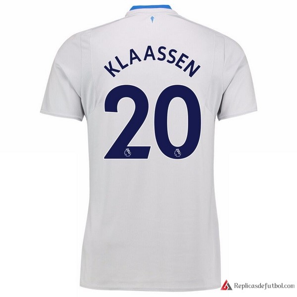 Camiseta Everton Segunda equipación Klaassen 2017-2018
